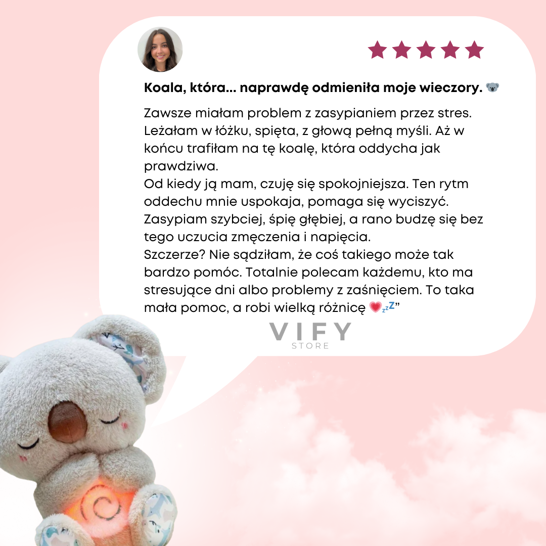 Vify™ Koala Przytulanka Antystresowa z Oddechem